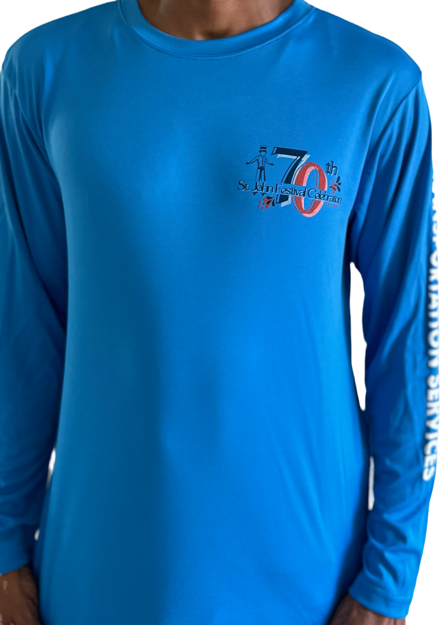 Long Sleeve 70th St. John Festival Shirt