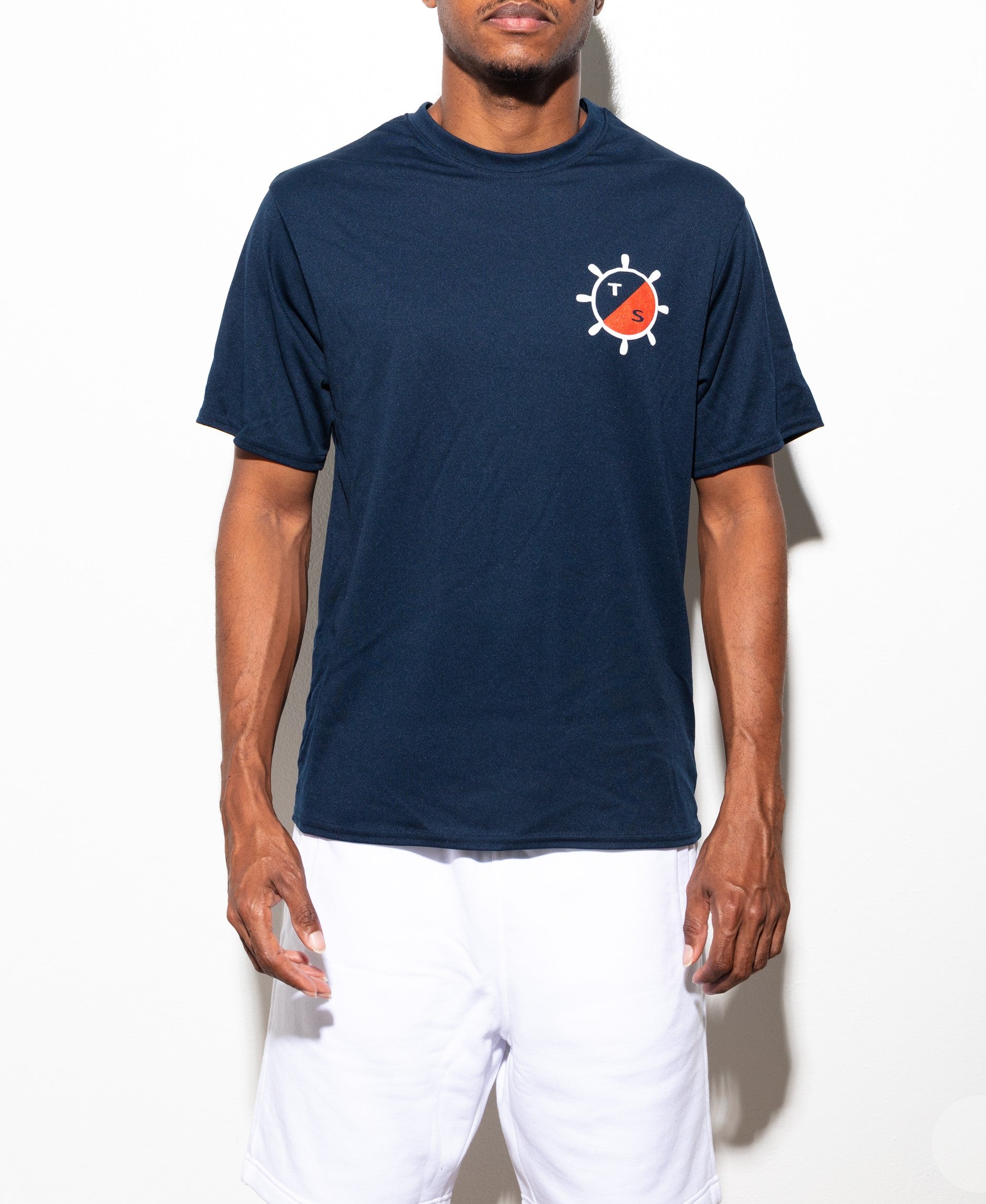 Long Short Sleeve Performance T Shirt Caribe Cay